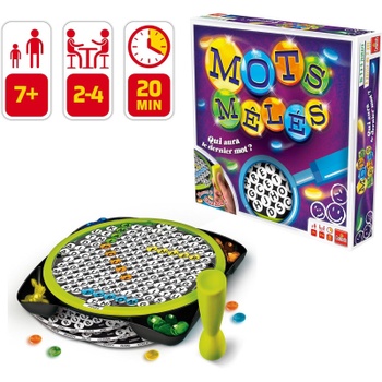 Spoločenská hra Mots Mêlés, 2-4 hráči, 20 min, FRANCÚZSKY JAZYK - N