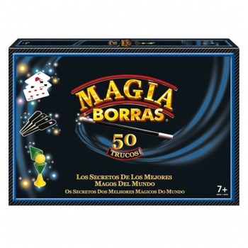 Kúzelnícka sada Magia Borras, 50 trikov, ŠPANIELSKY JAZYK - N