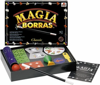 Kúzelnícka sada Magia Borras, 50 trikov, ŠPANIELSKY JAZYK -…