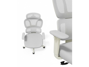 Ergonomická kancelárska stolička BS5, sivá - B