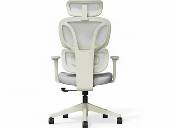 Ergonomická kancelárska stolička BS5, sivá - B
