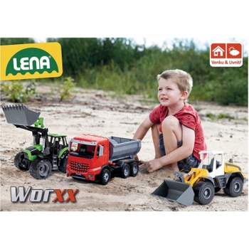 Sklápač Worxx Arocs 04610EC, 45 cm, červeno-čierny - N