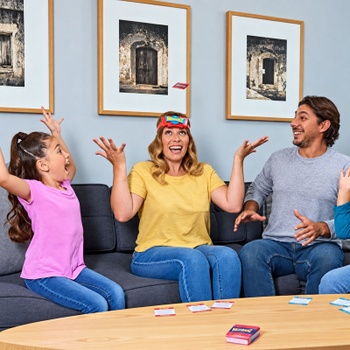 Spoločenská hra Hedbanz Blast Off, 2 tímy, od 6 rokov, NEMECKÝ JAZYK - N