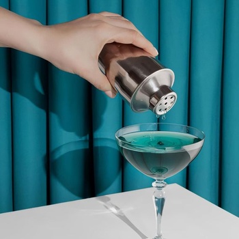 ASelected koktejlový šejkr 750 ml nerezový koktejlový mixér s vestavěným barmanským sítkem, šejkr