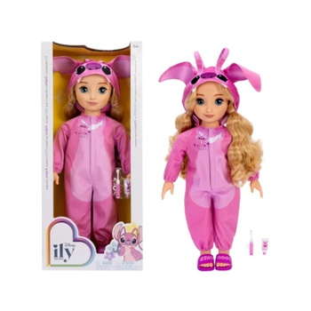 Módna bábika ILY 4ever s motívom Angel, 48 cm, ružová - N