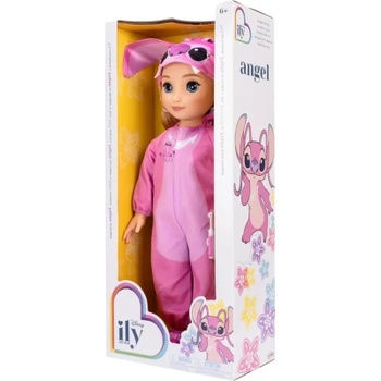 Módna bábika ILY 4ever s motívom Angel, 48 cm, ružová - N