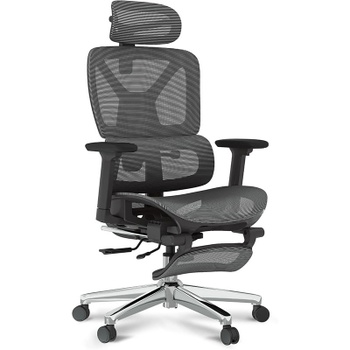 Ergonomická kancelárska stolička C7DG-Lite-Pro-V2, tmavo šedá - N
