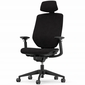 Ergonomická kancelárska stolička BS12PB-F1-V4, čierna - A