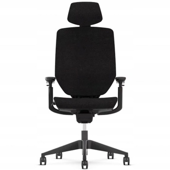 Ergonomická kancelárska stolička BS12PB-F1-V4, čierna - A