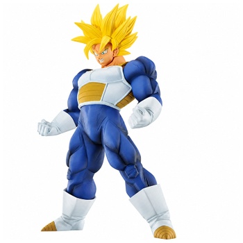 Akčná figúrka Son Goku SSJ Ichiban Kuji C Prize, 25 cm, modro/biela - N