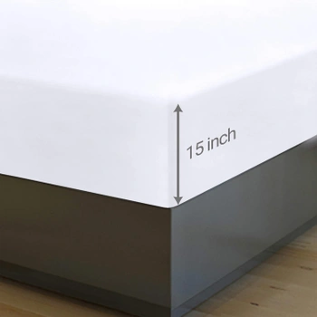 Prestieradlo Utopia Bedding biele, 6 ks