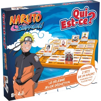 Spoločenská hra Kto je to?, Naruto Shippuden, 2 hráči, od 6 rokov, FRANCÚZSKY JAZYK - N