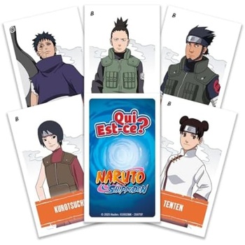 Spoločenská hra Kto je to?, Naruto Shippuden, 2 hráči, od 6 rokov, FRANCÚZSKY JAZYK - N