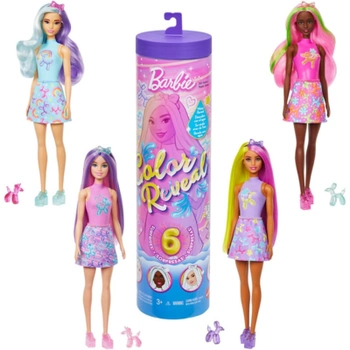Bábika Color Reveal Cyber ​​Series, 6 prekvapení, viacfarebná - N