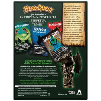 Rozšírenie HeroQuest: The Crypt of Perpetual Darkness, 2-5 hráčov, TALIANSKY JAZYK - N