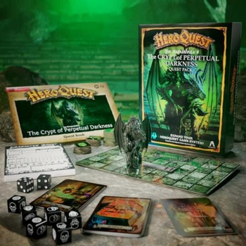 Rozšírenie HeroQuest: The Crypt of Perpetual Darkness, 2-5 hráčov, TALIANSKY JAZYK - N