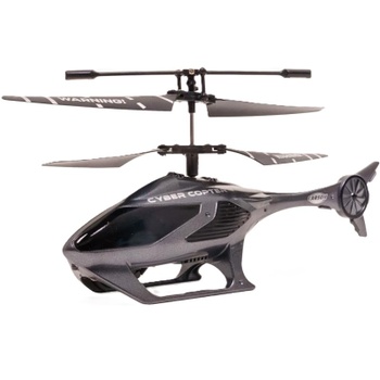RC vrtuľník Cyber ​​Copter IR 2Ch RTF, doba letu 8 min, sivý - N