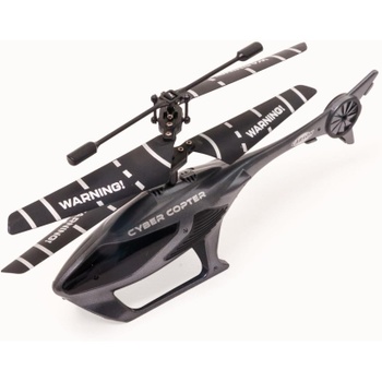 RC vrtuľník Cyber ​​Copter IR 2Ch RTF, doba letu 8 min, sivý - N