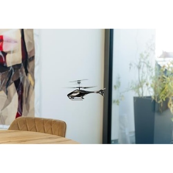 RC vrtuľník Cyber ​​Copter IR 2Ch RTF, doba letu 8 min, sivý - N