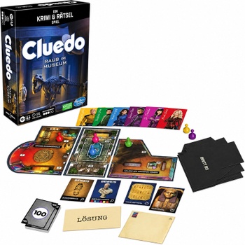 Spoločenská hra Cluedo Raub im Museum, NEMECKÝ JAZYK - N
