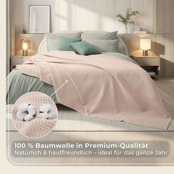 LAYNENBURG Prémiový prehoz na posteľ 220x240