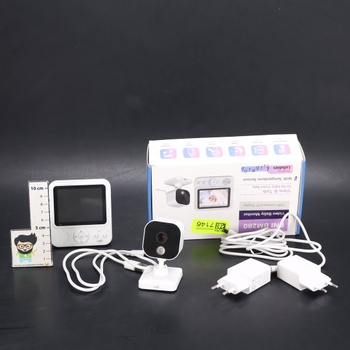 PNI Video Baby Monitor BM280, 2,8 palcová obrazovka, bezdrôtový 2,4 GHz, teplotný senzor, VOX, nočná