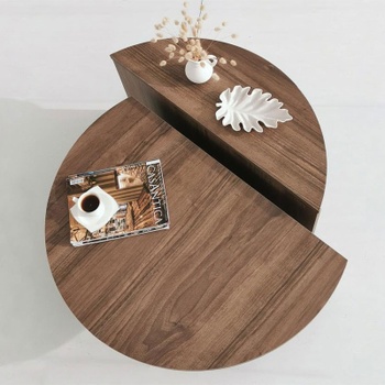 Konferenčný stolík Podi, 90 x 35 cm, orech - B