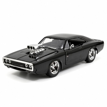 RC auto Dodge Charger 1970 Rýchlo a zbesilo 1:24, 18 cm, čierne - N
