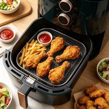 Súprava 8 košíkov pre teplovzdušnú fritézu