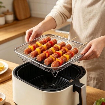 Súprava 8 košíkov pre teplovzdušnú fritézu