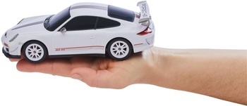 Diaľkovo ovládané auto Porsche 911 GT3 RS, 1:24, 2,4 GHz, biela - N