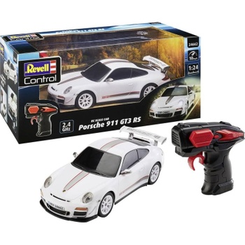 Diaľkovo ovládané auto Porsche 911 GT3 RS, 1:24, 2,4 GHz, biela - N