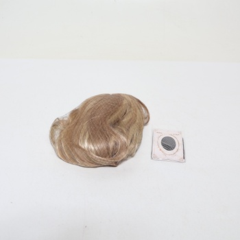 FESHFEN Parochne s čipkovou prednou časťou a ofinou, 45 cm dlhé Dámske parochne Špinavo blond Umelé