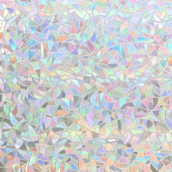 Samolepiace dúhová okenná fólia Finnez, fólia na ochranu súkromia, 60 x 200 cm (60 x 200 cm, bez