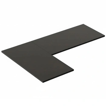 Stolová doska PR18012-Black-FSC-V2, 180x120 cm, čierna - B