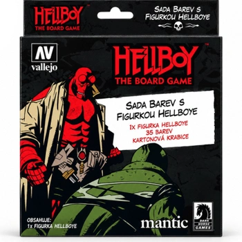 Súprava akrylových farieb Hellboy Paint Set s figúrkou,…