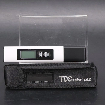 TDS metr, tester pitné vody 3 v 1, digitální, EC TDS, teplota s LCD displejem, tvrdost vody,