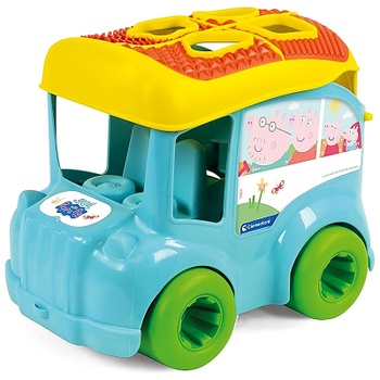 Formovací autobus pre najmenších s Peppa Pig, 17886, Multicolor - N