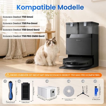 Príslušenstvo LOVOBO Ecovacs Deebot T50 26ks