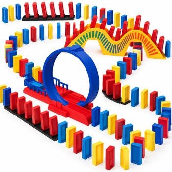 Domino Express Amazing Looping, 88 domin, 1,9 m dráhy - N