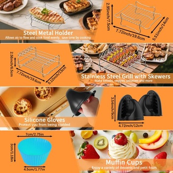 Příslušenství k horkovzdušné fritéze