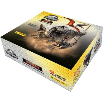Kartová hra Jurassic World ROAR!, 24 balíčkov po 6 kartách,…