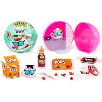 Zberateľská mini sada Miniverse Make It Mini Treats, pochúťky, tyrkysová - N