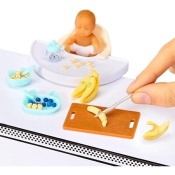 Zberateľská mini sada Make It Mini Baby Food, mystery kapsule, viacfarebná - N