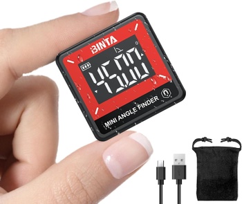 Digitálny uhlomer BINTA LCD