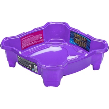 Beyblade Beystadium aréna QuadStrike a Beyblade X Dual Pack pre 2 hráčov, fialová - N