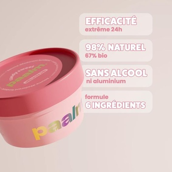 PAALM COSMETICS Dezodorant Candy Sweet 50 ml Dezodorant pre ženy a mužov, 98% prírodného pôvodu, bez