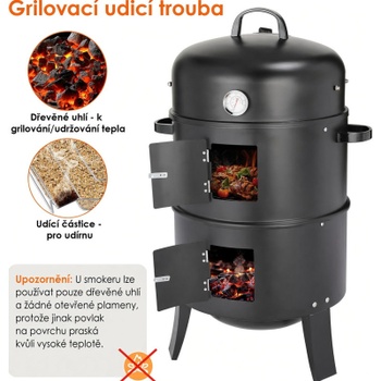 Udiareň a gril 3 v 1 NS016B, 81 x 40 cm, čierna - N