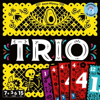 Kartová TRIO hra jednoduchá rýchla hra pre celú rodinu 3-6…