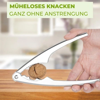 Louskáček/otvírák na ořechy na všechny druhy ořechů, 17 cm